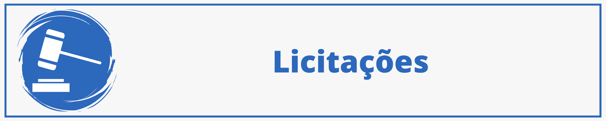 LICITAÇÕES